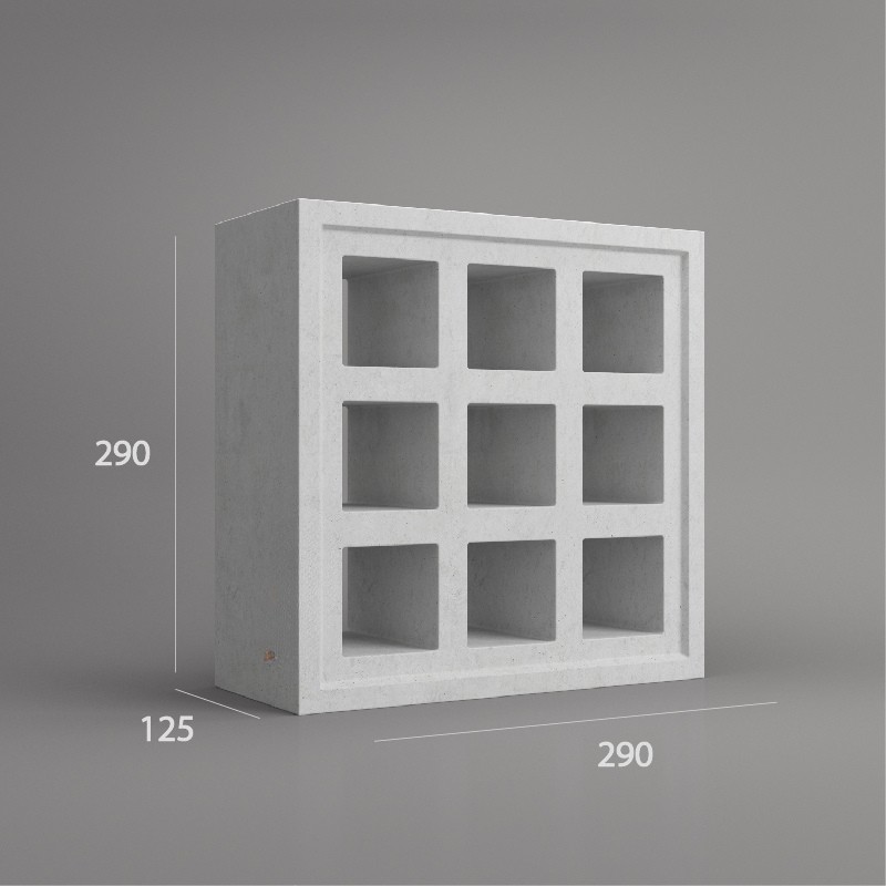 VENTILATION BLOCK 301.125