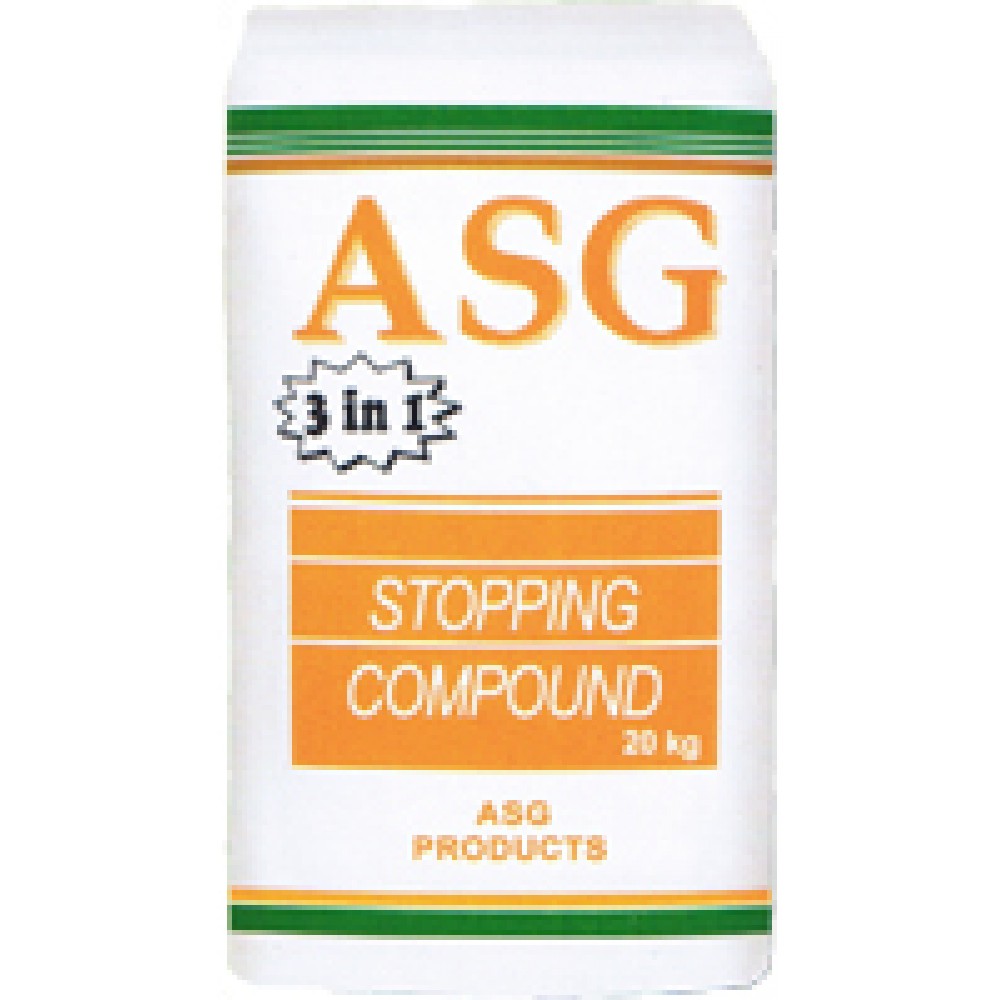 ASG 3 IN 1 STOPPING COMPOUND 20KG